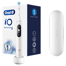 Oral-B iO Series 6 Elektromos fogkefe - Fehér elektromos fogkefe