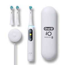 Oral-B iO Series 8 alabástromfehér elektromos fogkefe elektromos fogkefe