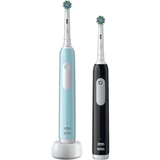 Oral-B PRO1 + Blue, Black X-Clean elektromos fogkefe + bónusz handle elektromos fogkefe