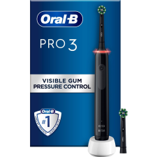 Oral-B Pro3 3000 Cross Action Elektromos fogkefe - Fekete elektromos fogkefe