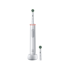 Oral-B Pro 3 3000 CrossAction Elektromos fogkefe 2 pótfejjel - Fehér elektromos fogkefe