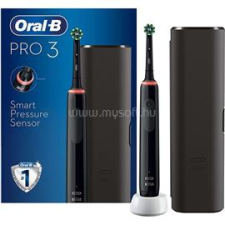 Oral-B Pro 3 3500 fekete elektromos fogkefe + utazótok (10PO010308) elektromos fogkefe
