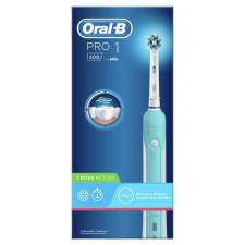 Oral-B pro 500 d16 elektromos fogkefe cross action fejjel, újratölthető, nyomásérzékelő, időjelző elektromos fogkefe