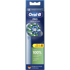 Oral-B Pro Cross Action fogkefe pótfej fehér 8db pótfej, penge