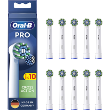 Oral-B Pro CrossAction Elektromos fogkefe Pótfej - Fehér (10db) pótfej, penge