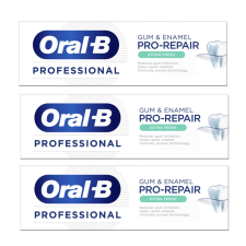 Oral-B Professional Gum &amp; Enamel Pro-Repair Fogkrém 3x75ml fogkrém