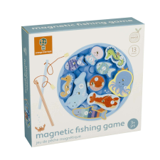 Orange Tree Toys Mágneses horgászjáték, narancsfa játékok készségfejlesztő