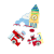 Orange Tree Toys Mini fa puzzle London busz, Orange Tree játékok