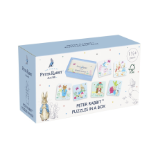 Orange Tree Toys Peter Rabbit™ rejtvények fadobozban, Narancsfa játékok puzzle, kirakós