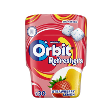 Orbit Wrigles Orbit Refreshers Bottle Strawberry-Lemon, cukormentes - 67g csokoládé és édesség