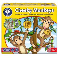 Orchard Toys Mókás majmok (Cheeky Monkeys), ORCHARD TOYS OR068 társasjáték
