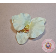  ORCHIDEA FEJ fehér 18CM dekorációs kellék