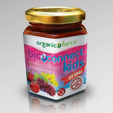 Organic Force BIOCONNECT KIDS ZÖLDSÉG-GYÜMÖLCS KONC.BÉTA-GLÜKÁNNAL 210 G vitamin és táplálékkiegészítő