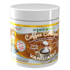  Organic force kávé kollagén por kávéba vagy egyéb italba vitaminokkal és inulinnal vanília 318 g gyógyhatású készítmény