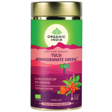 Organic India Bio Tulsi tea - Zöld tea-Gránátalma - Szálas - Organic India tea