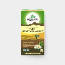 Organic India Tulsi méz + kamilla BIO, 25 zsák *CZ-BIO-001 certifikát gyógytea