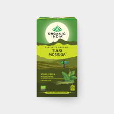 Organic India Tulsi Moringa BIO, 25 zsák  *CZ-BIO-001 certifikát gyógytea