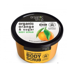  Organic Shop Bőrradír bio naranccsal és cukorral 250 ml arctisztító