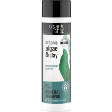 Organic Shop Erősítő sampon bio alga és agyag kivonattal 280 ml Organic Shop sampon