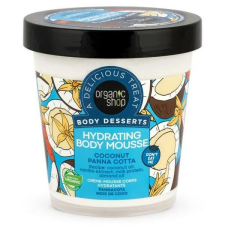 Organic Shop hidratáló testápoló mousse, Kókuszos panna cotta, 450ml testápoló