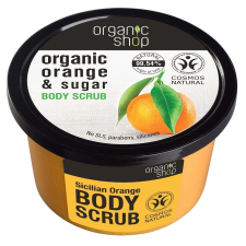 Organic Shop Organic Shop Bőrradír bio naranccsal és cukorral 250 ml testradír