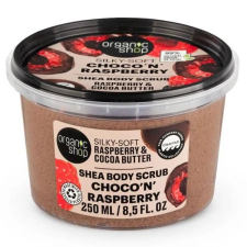 Organic Shop testradír, puhító, Csokis málna, 250ml testradír