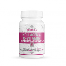 Organika Organika kollagén+c vitamin+hialuronsav kapszula 60 db vitamin és táplálékkiegészítő