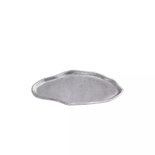  Organikus formájú, antik ezüst dekor tál dekoráció