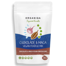 Organiqa Bio Csokoládé-Maca Vegán Fehérje Mix 200g Organiqa vitamin és táplálékkiegészítő