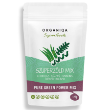 Organiqa bio nyers pure green power 125 g gyógyhatású készítmény