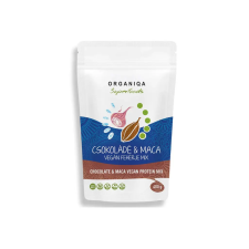 Organiqa Maca fehérje mix csokoládés vegán - bio - 400g vitamin és táplálékkiegészítő