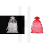 Organza ajándéktasak 10 db/csomag - 14x21 cm