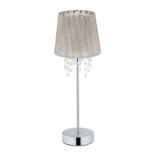 Organza kristály asztali lámpa szürke-ezüst 41 cm 10029521 világítás