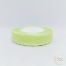  Organza szalag - 20 mm - almazöld dekorációs kellék