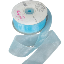  Organza szalag Light Blue 40mmx50m dekorációs kellék