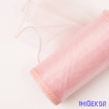  Organza szegett 12cm x 8,2m - Világos Púder dekorációs kellék