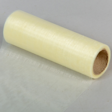  Organza tekercs 02 citromsárga 15cmx10m dekorációs kellék