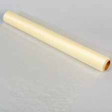  Organza tekercs 02 citromsárga 48cmx10m dekorációs kellék