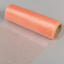  Organza tekercs 146 lazac 15cmx10m dekorációs kellék
