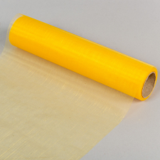  Organza tekercs 16 napsárga 23cmx10m dekorációs kellék