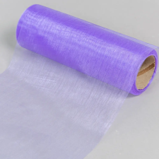  Organza tekercs 21 lila 15cmx10m dekorációs kellék
