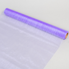  Organza tekercs 21 lila 48cmx10m dekorációs kellék