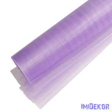  Organza tekercs 48cm x 10m - Levendula dekorációs kellék