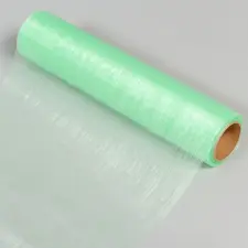  Organza tekercs 80 menta zöld 23cmx10m dekorációs kellék