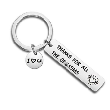  Orgazmus kulcstartó kulcstartó