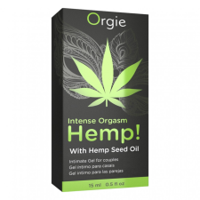 Orgie Hemp - stimuláló intim gél nőknek és férfiaknak (15ml) síkosító