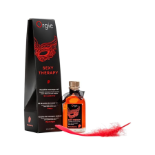 Orgie Sexy Therapy - masszázsolaj szett - eper masszázsolaj és gél