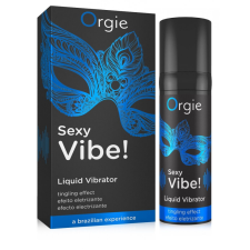 Orgie Sexy Vibe Liquid - folyékony vibrátor nőknek és férfiaknak (15ml) vibrátorok