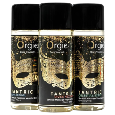Orgie Tantric - érzéki masszázsolaj szett (3x30ml) masszázsolaj és gél