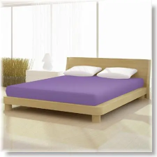  Orgona lila140x200cm-től 160x200cm-ig  basic pamut jersey gumis lepedő lakástextília